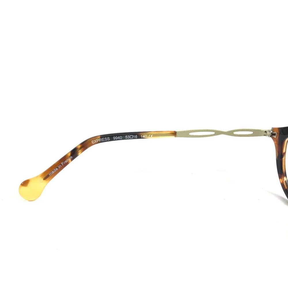 BOZ Eyeglasses Frames EXPRESS 9940 Green Demi Brown Tortoise Anise Red 53-16-140